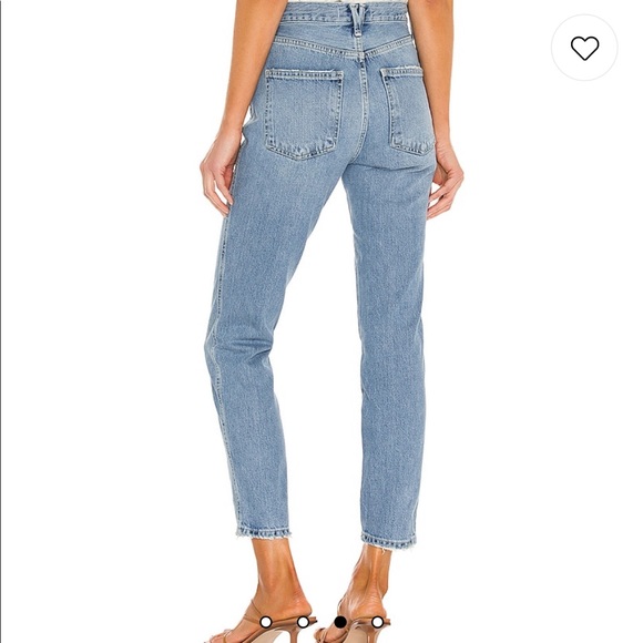 REVOLVE x WE THE FREE Stove Pipe Jeans Out West Blue skinny crop Jeans  NWT 26 - Picture 3 of 5